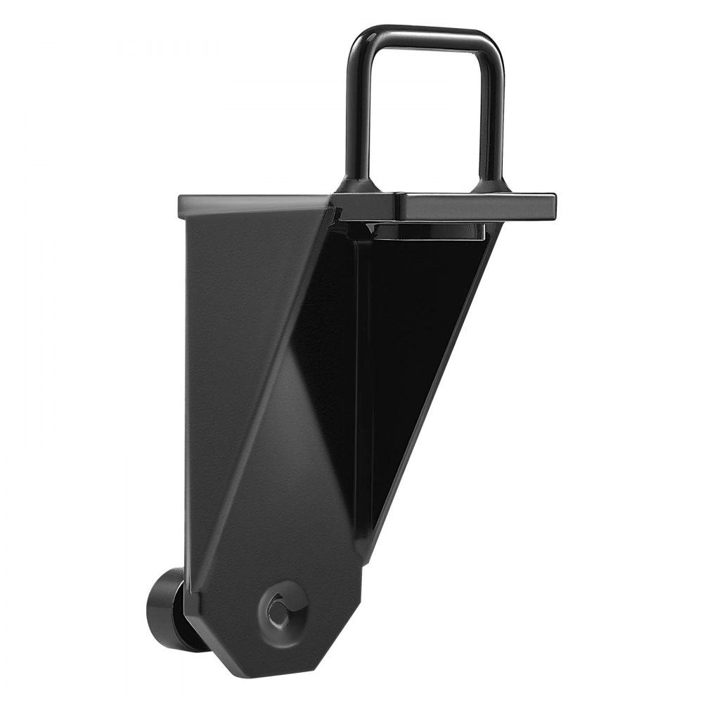 Ensemble de roues de conteneur d'expédition 4T avec 8 œillets, accessoires de conteneur d'expédition robustes avec sangle d'arrimage à cliquet, mobile de 6 à 12 m, transport sûr pour quai, entrepôt, chantier de construction, noir