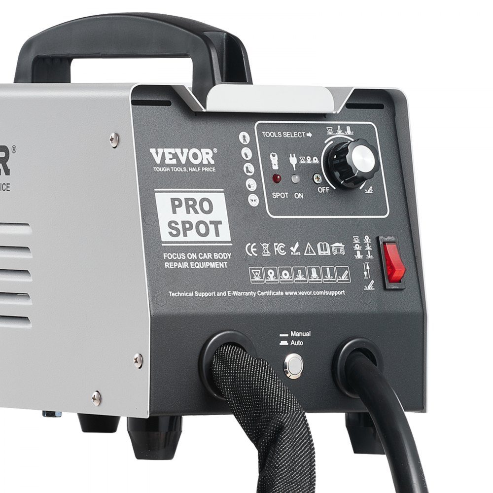 Dent Spotter, 1.8kW Spot Welder, Dent Puller with Auto/Manual Welding and 7 Versatile Modes, Body Spot Welder for Repairing Dents on Cars and Trucks