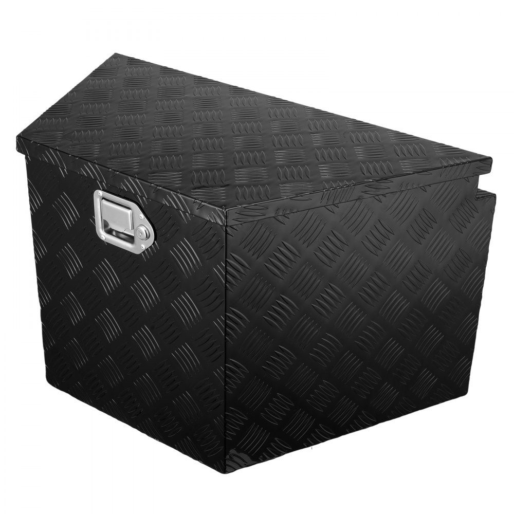 Trailer Tongue Box Trailer Tool Box 990x419x305mm Aluminum Alloy Trailer Box Storage with Lock and Key Trailer Tongue Tool Box for RV etc
