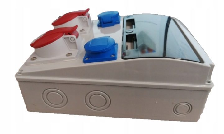 CONSTRUCTION SWITCHGEAR SWITCHGEAR Wall distributor construction site power electrical distribution box construction site mobile 2x 230V 2x 16A