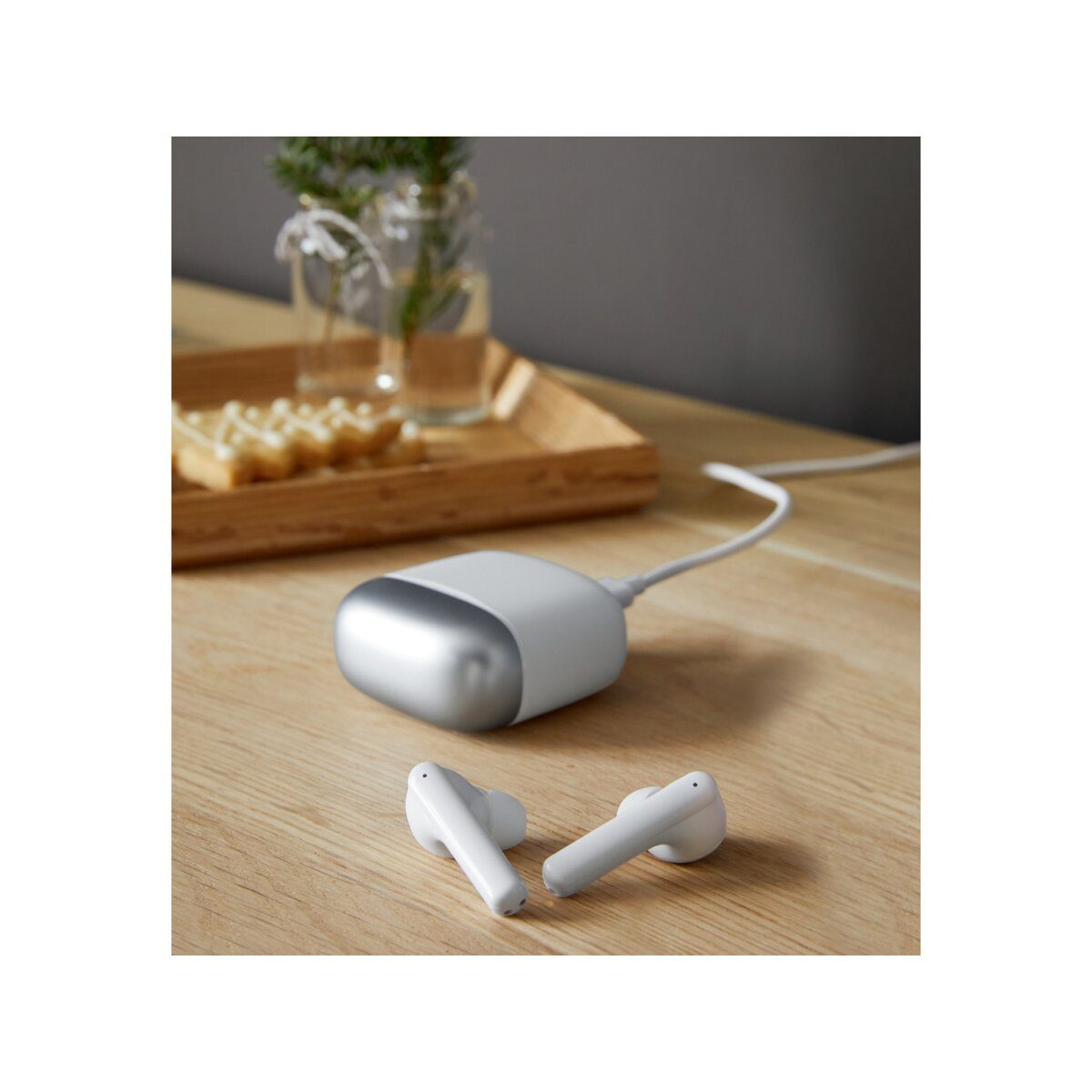 Écouteurs SILVERCREST® IN-EAR True Wireless avec étui de chargement