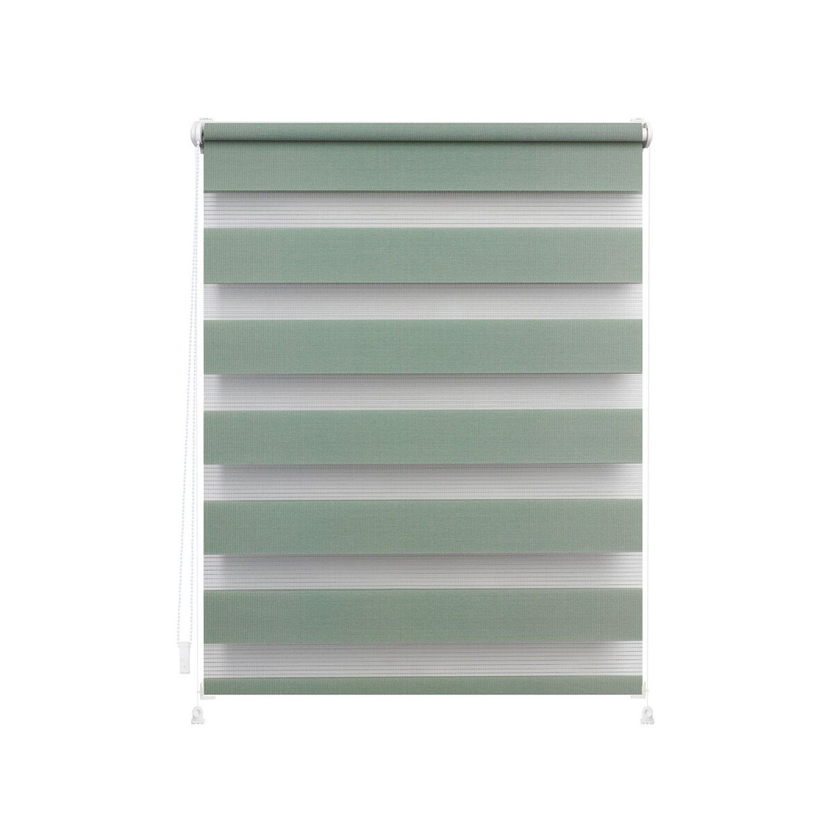 Duo-Rollo Klemmfix, ohne Bohren, gespannt, blickdicht, ab 45 x 150 cm