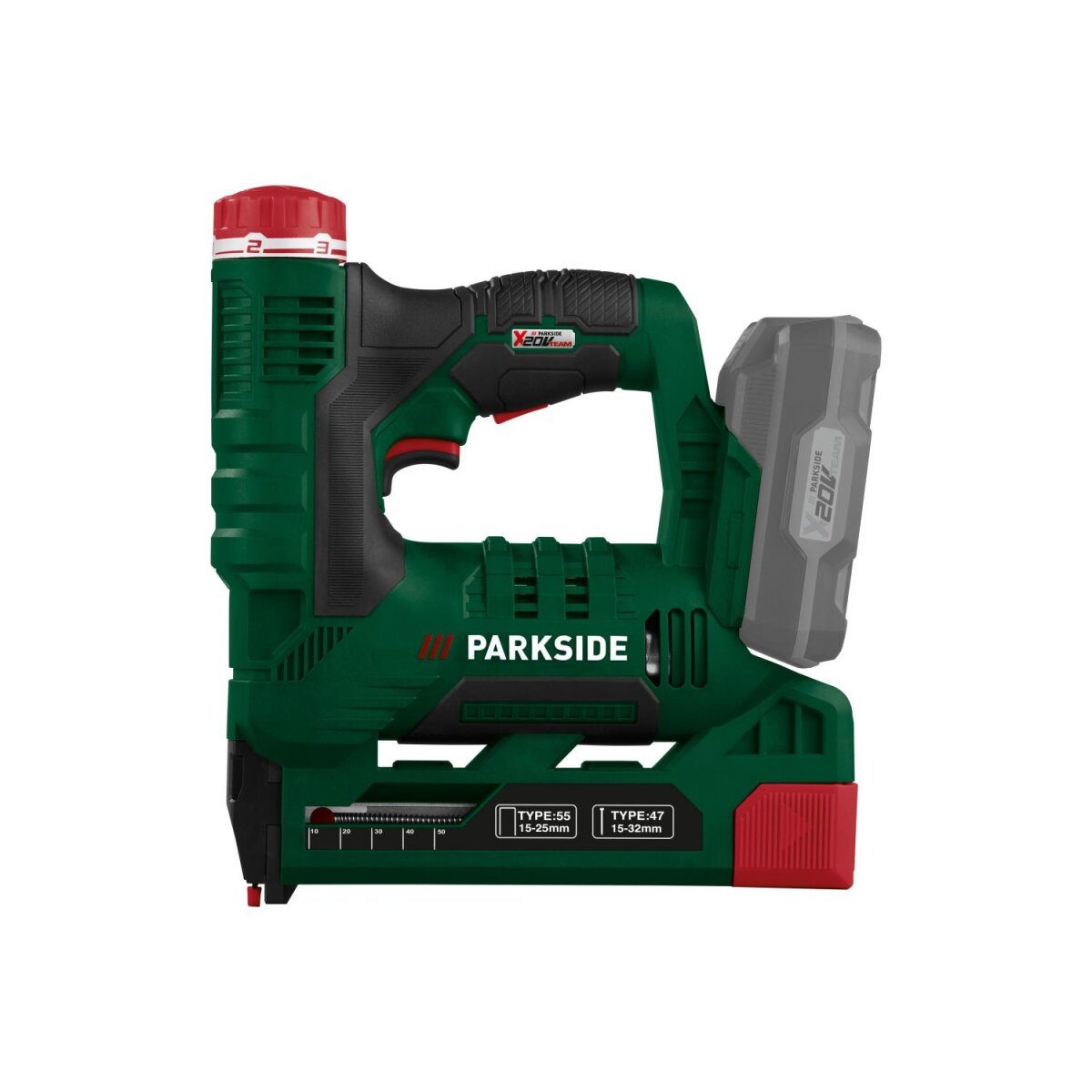 PARKSIDE® 20 V Akku-Tacker »PAT 20-Li A1«, ohne Akku und Ladegerät