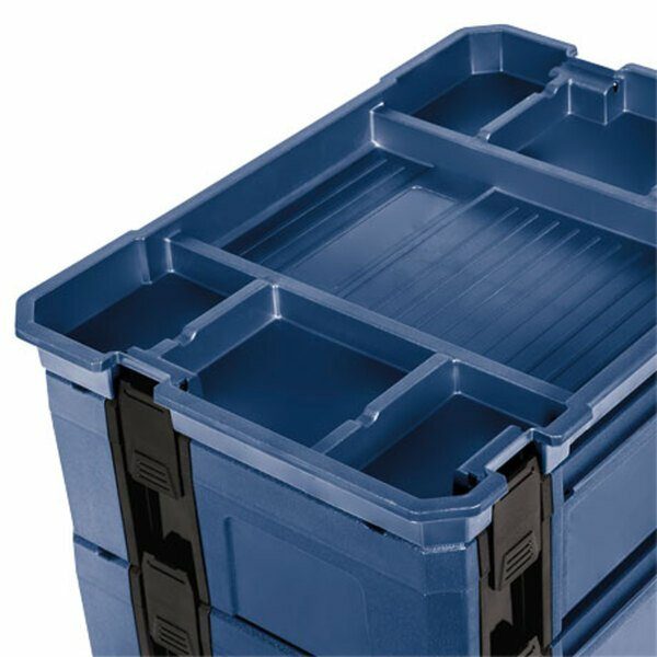 Einhell system case set, 5 pieces. Toolbox, workshop trolley, suitcase, trolley