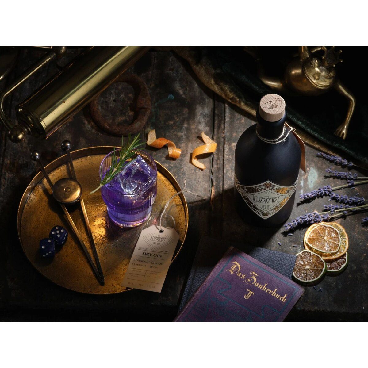Wytrawny gin The Illusionist 45% obj – Nr kat. HT-55519