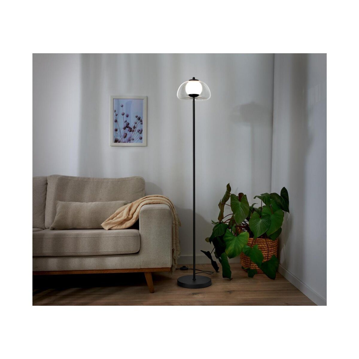 LIVARNO Home “Khepri” floor lamp, 1-bulb