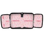 Federmäppchen ohne Zubehör, schwarz, Minnie Mouse GRL PWR