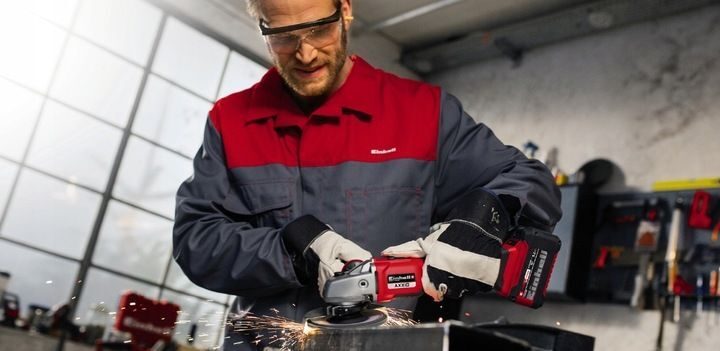 Einhell Akku-Winkelschleifer AXXIO Power