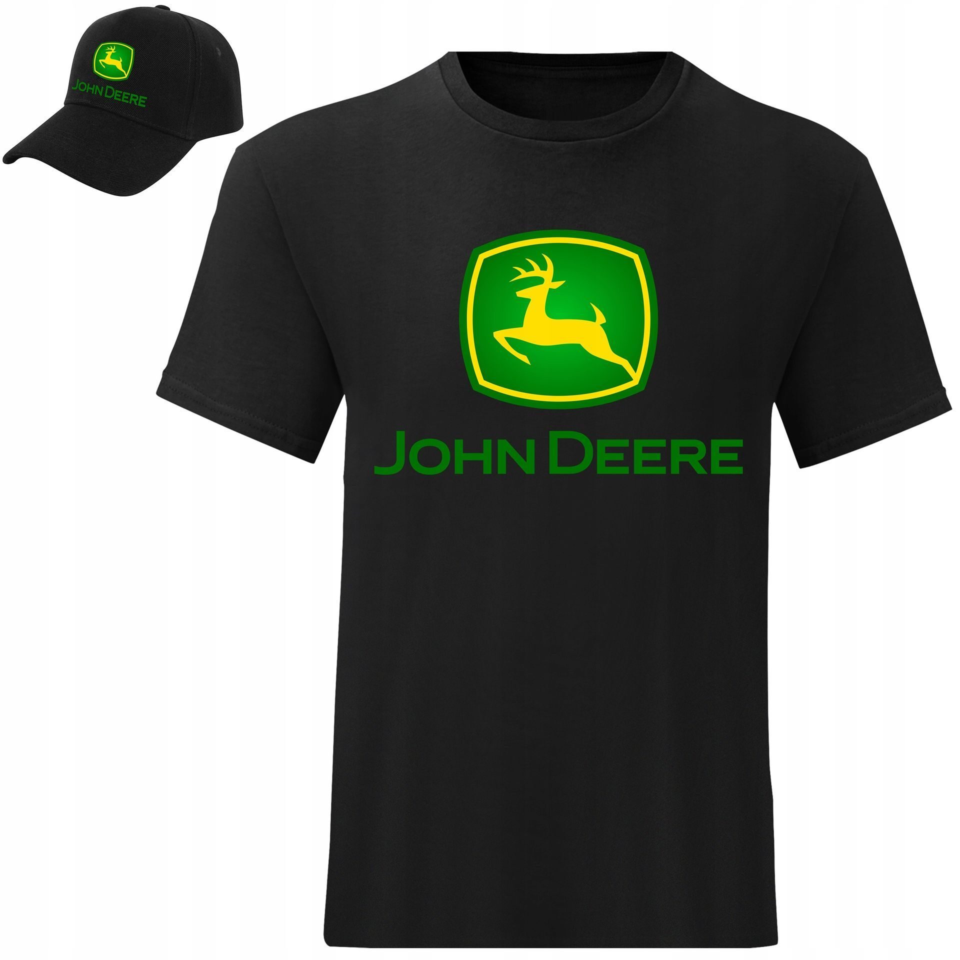 JOHN DEERE PREMIUM shirt met pet-t-shirtset