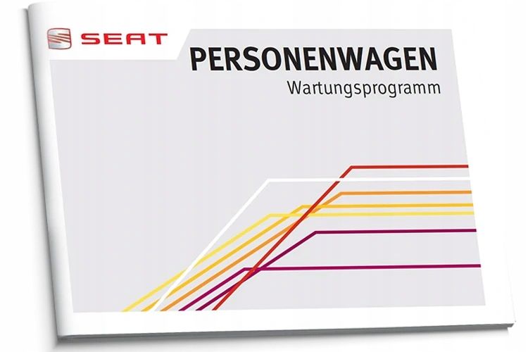Niemiecka książeczka serwisowa do pojazdów Seat, NOWA, oryginalna Niemiecka książeczka serwisowa do pojazdów Seat, NOWA, oryginalna