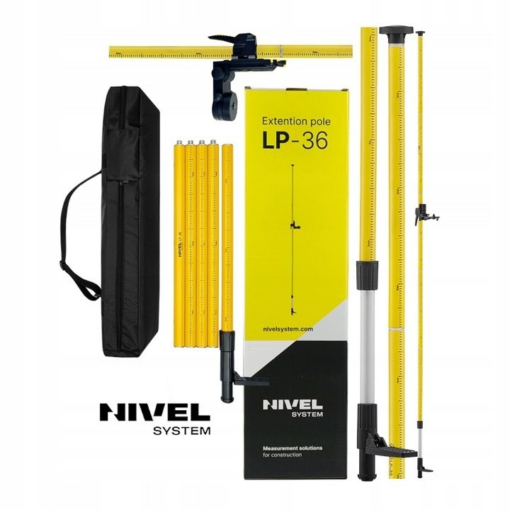 NIVEL SYSTEM CROSS LASER CL4G GREEN Set Vermessung Baustelle GalaBau