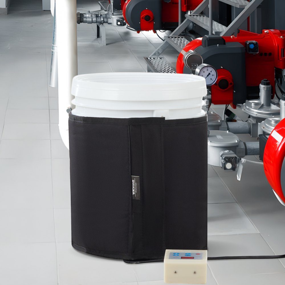 19-l-Eimerheizung mit Metallrahmen, 250 W, -17,78–62,78 °C, einstellbarer Thermostat