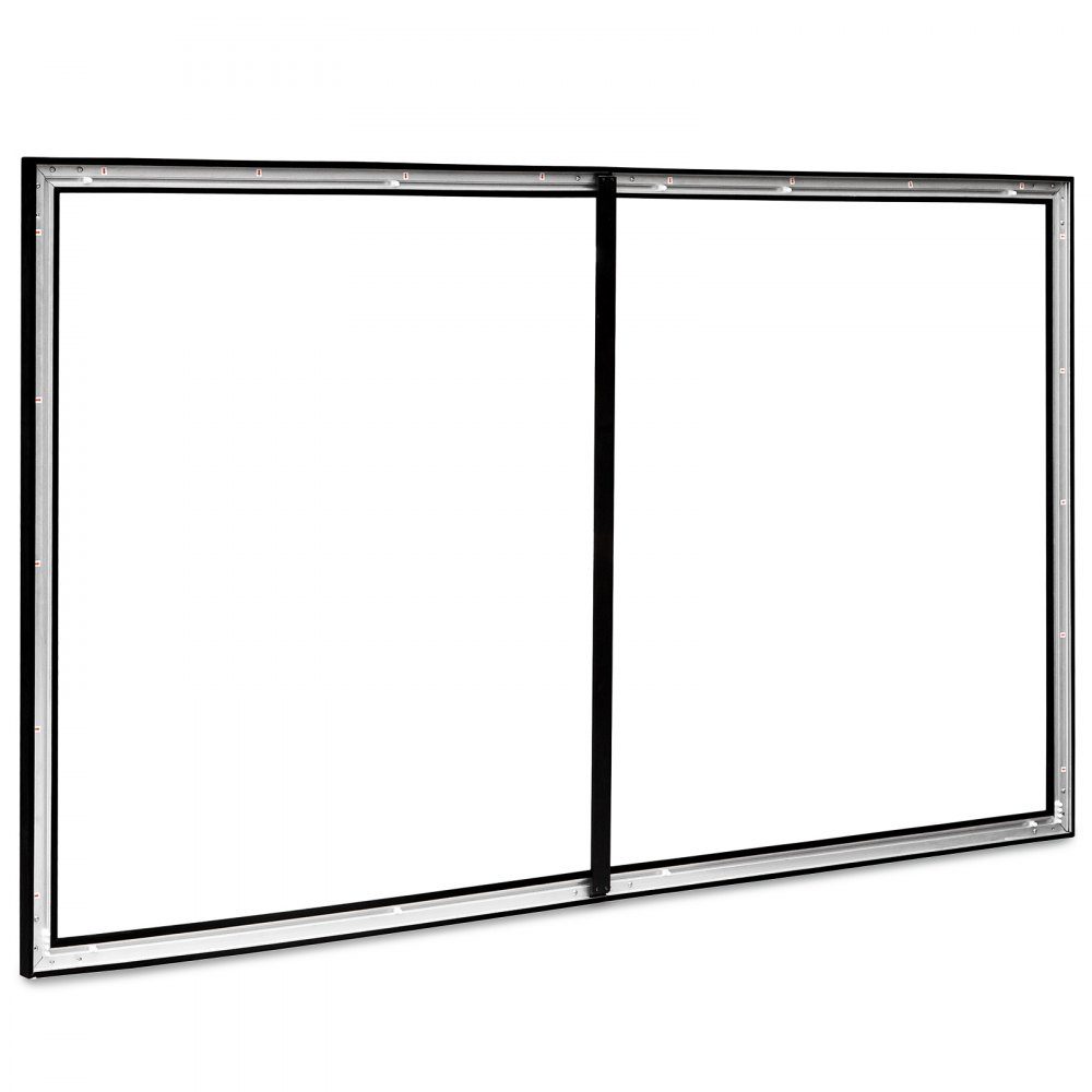 Projector screen 257 cm x 150 cm, screen diagonal 279 cm, screen ceiling mounting made of PVC, 15 kg projection surface with 160° viewing angle, for outdoor activities