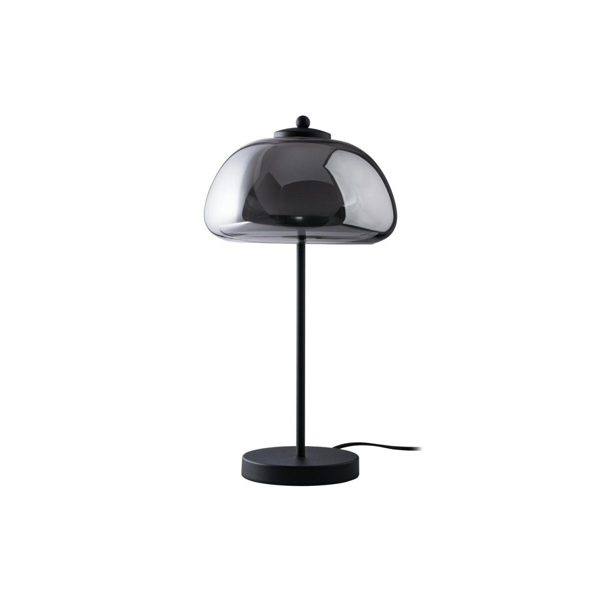 LIVARNO home LED table lamp, lampshade made of high-quality glass
