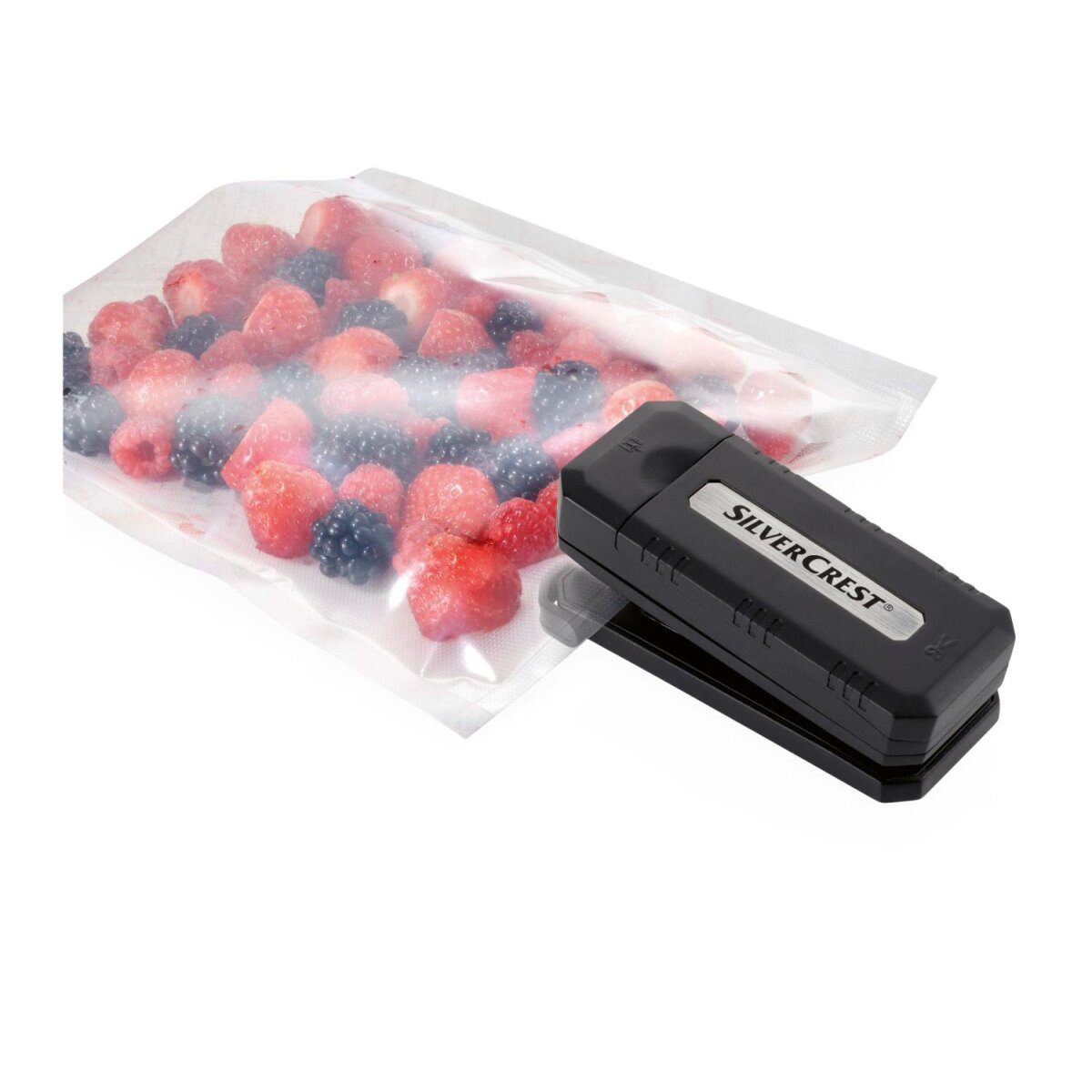 SILVERCREST® KITCHEN TOOLS mini film sealing device, with integrated knife