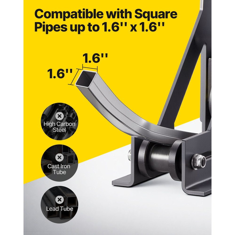 Cintreuse de tuyaux en acier, presse à cintrer, cintreuse de tuyaux à rayon minimum de 180 mm, 170 mm, 200 mm, 220 mm, 450 mm, 500 mm, 550 mm, 600 mm de diamètre minimum, ensemble de cintreuses de tuyaux manuelles