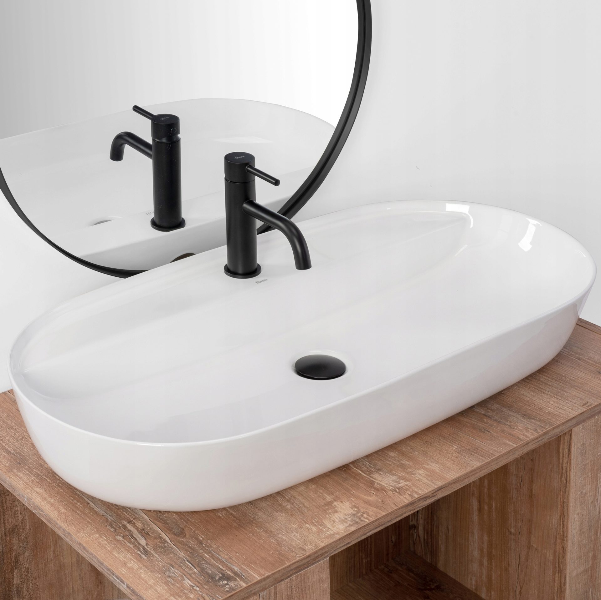 Vasque à encastrer design Lavabo en céramique Lavabo Design7