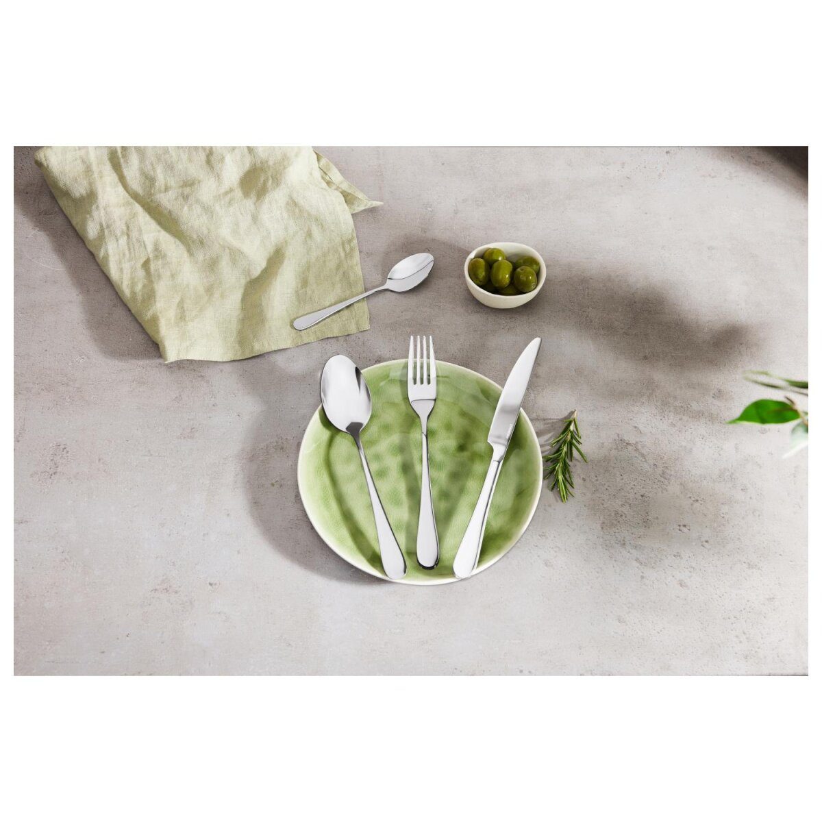 Sztućce stołowe SILVERCREST®, 24 sztuki, klasyczne