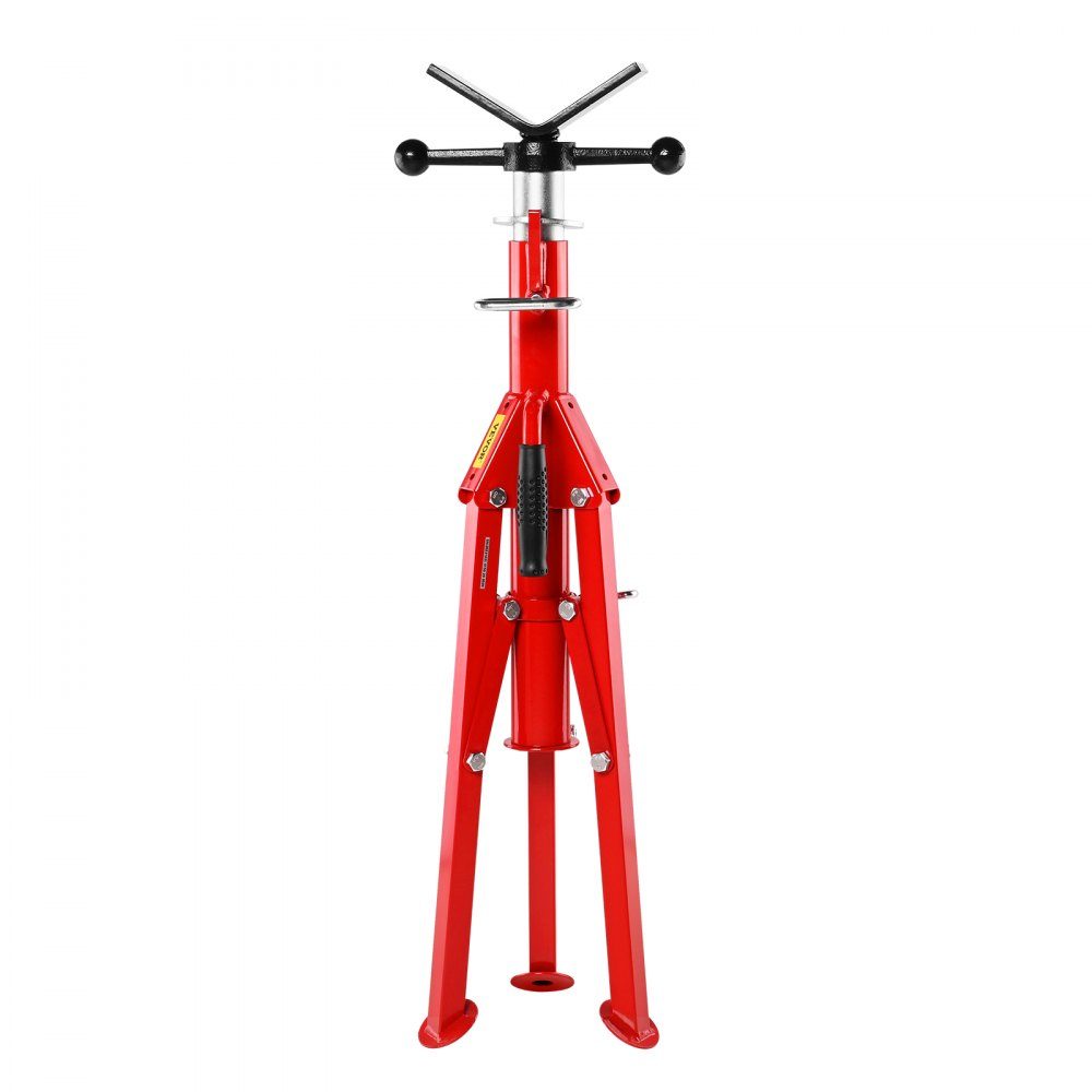 V Head Pipe Stand Height Adjustable 710-1320mm Pipe Stand 1134kg Portable Folding V Head Pipe Stand