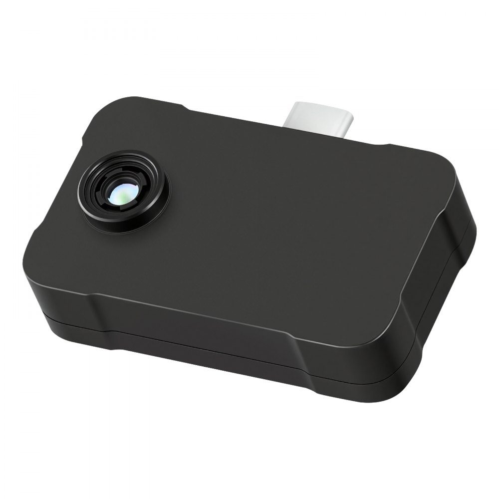 Thermal Imaging Camera for iOS and Android, Thermal Imaging Camera with 512x384 Super IR and 256x192 IR Resolution for Smartphone Tablet with USB-C, 25Hz Infrared Camera with 6 Color Palettes for Inspections at -20°C to 550°C