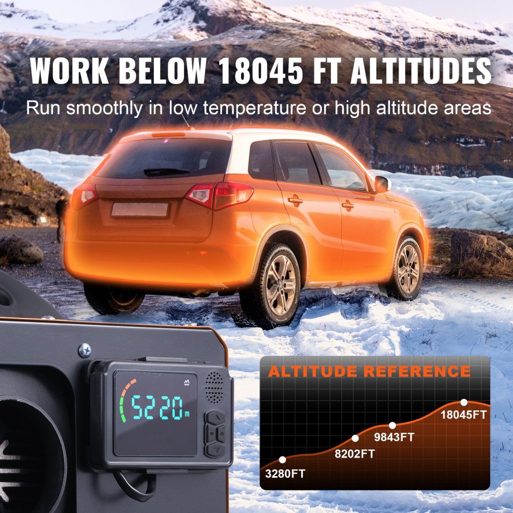 Luft-Diesel-Zusatzheizung, 12 V, 5 kW, Luftheizung, Luft-Diesel, Diesel-Zusatzheizung, Luftheizung, 0,16–0,52 l/h, Diesel-Heizung mit LCD-Display und 10 m Fernbedienung und Bluetooth-APP-Steuerung