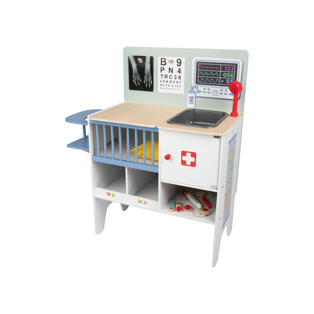 Playtive Klinika dla niemowląt i weterynarz 2 w 1, 9 sztuk, inne Playtive Klinika dla niemowląt i weterynarz 2 w 1, 9 sztuk, inne