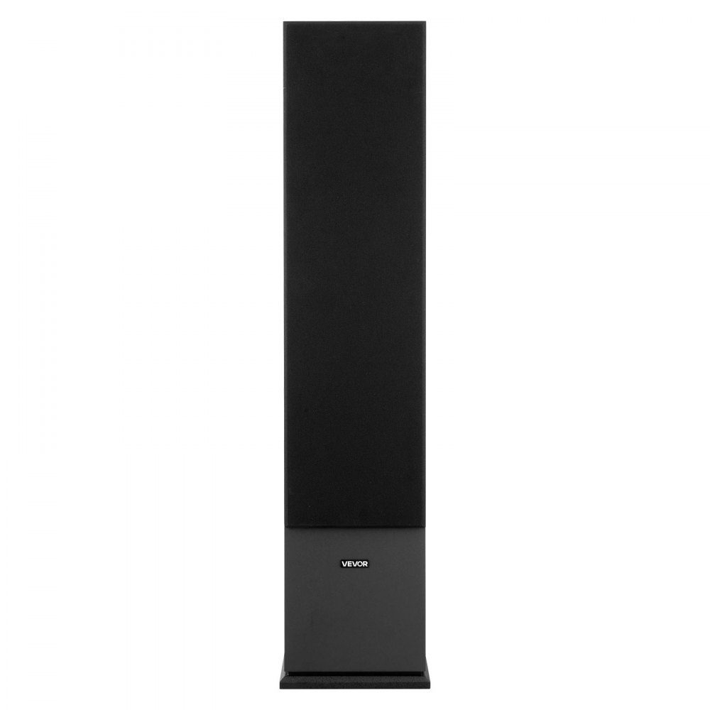 Passive floorstanding speaker, 3-way system with 3/4"/1" tweeter, dual 5.25" woofer, 145W peak power, 70Hz-20kHz frequency response, MDF housing, for home audio, single