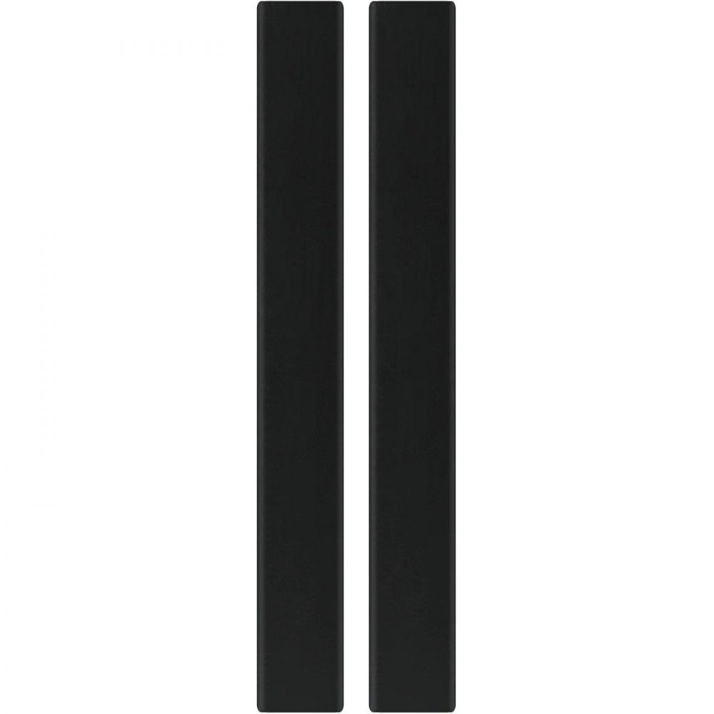 Boat trailer guide, 122 cm, 2 pieces. Trailer guide made of stainless steel, trailer guide with carpet-padded boards, including mounting material, for ski boat, fishing boat or sailboat trailers