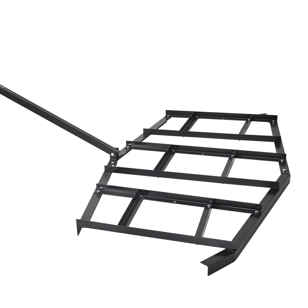 Drag Harrow 2150 x 2120 x 110mm Lawn Tractor Driveway Leveler Q235 Steel with Adjustable Bars and Pin Hitch Tractor Driveway Harrow for ATVs UTVs Drag Harrow 2150 x 2120 x 110mm Lawn Tractor Driveway Leveler Q235 Steel with Adjustable Bars and Pin Hitch Tractor Driveway Harrow for ATVs UTVs