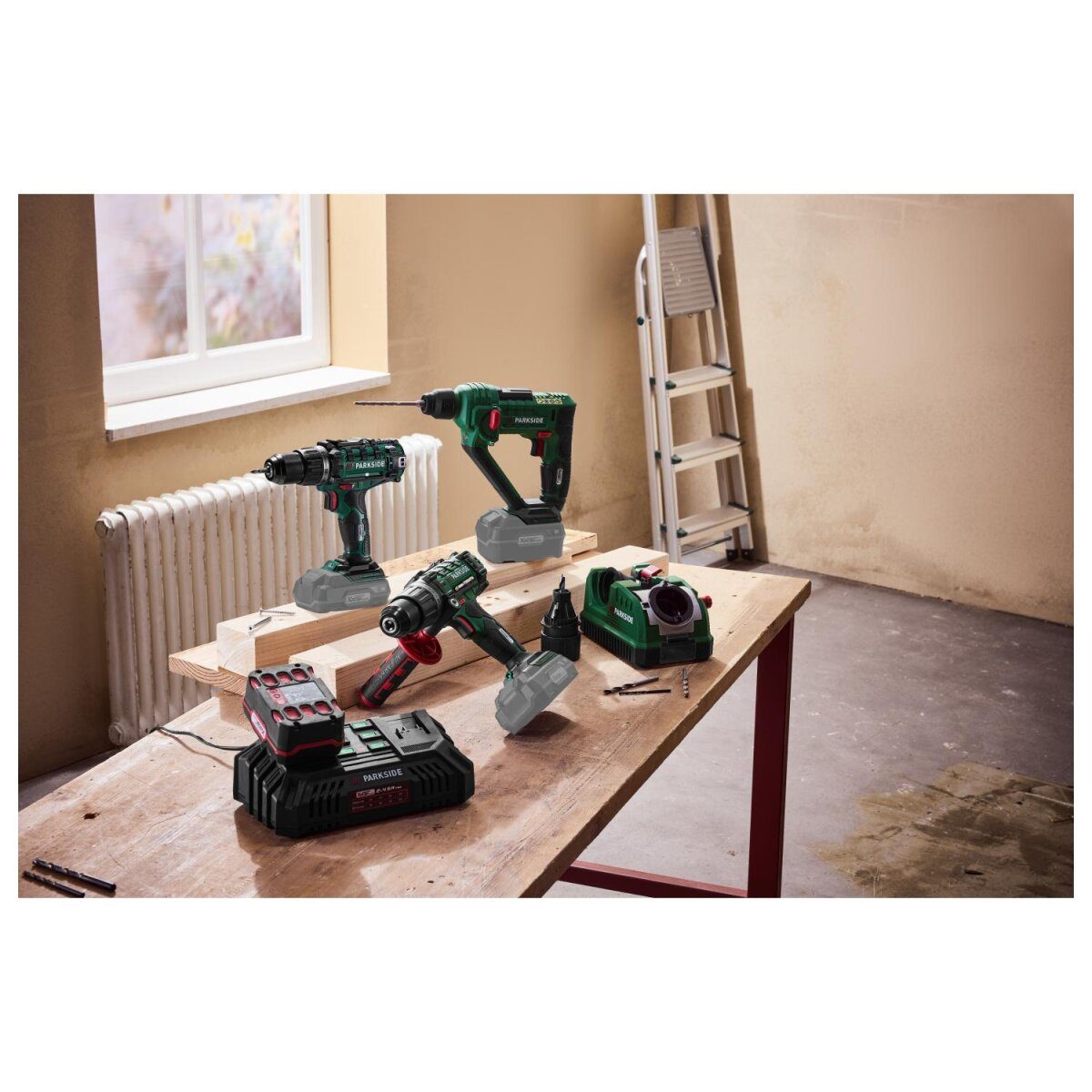 PARKSIDE® 20 V accuboorhamer “PABH 20-Li D4”, zonder accu en lader