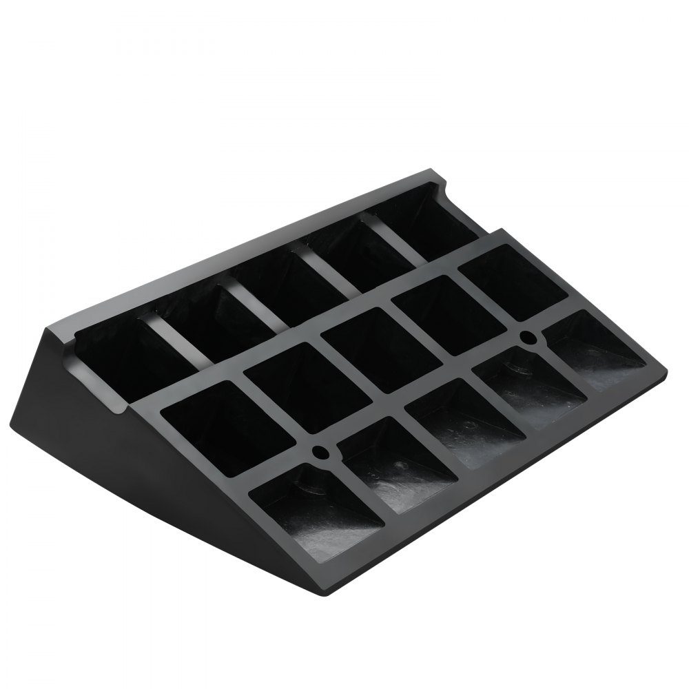 Drempelhelling massief rubberen deur drempelhelling max. draagvermogen tot 15 ton stoeprand 50x30x10,8cm rolstoeloprit oprit rubberen oprit geschikt voor oneffen stoepranden