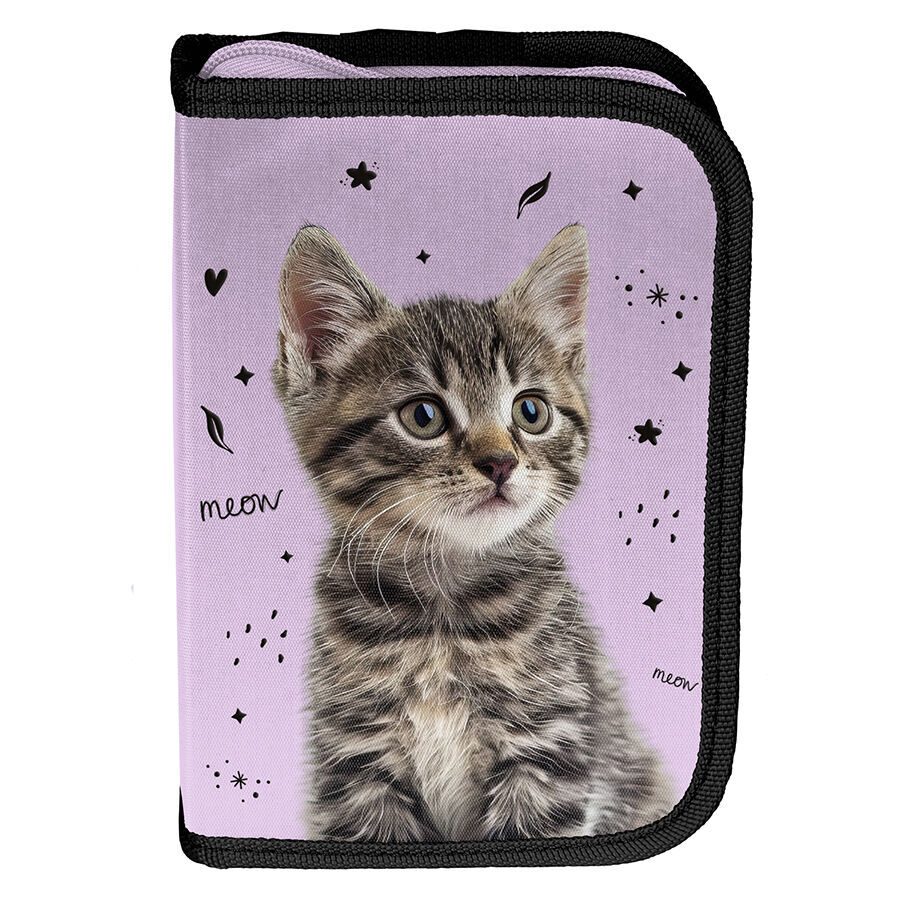 Trousse sans accessoires Chat rayé Kotek