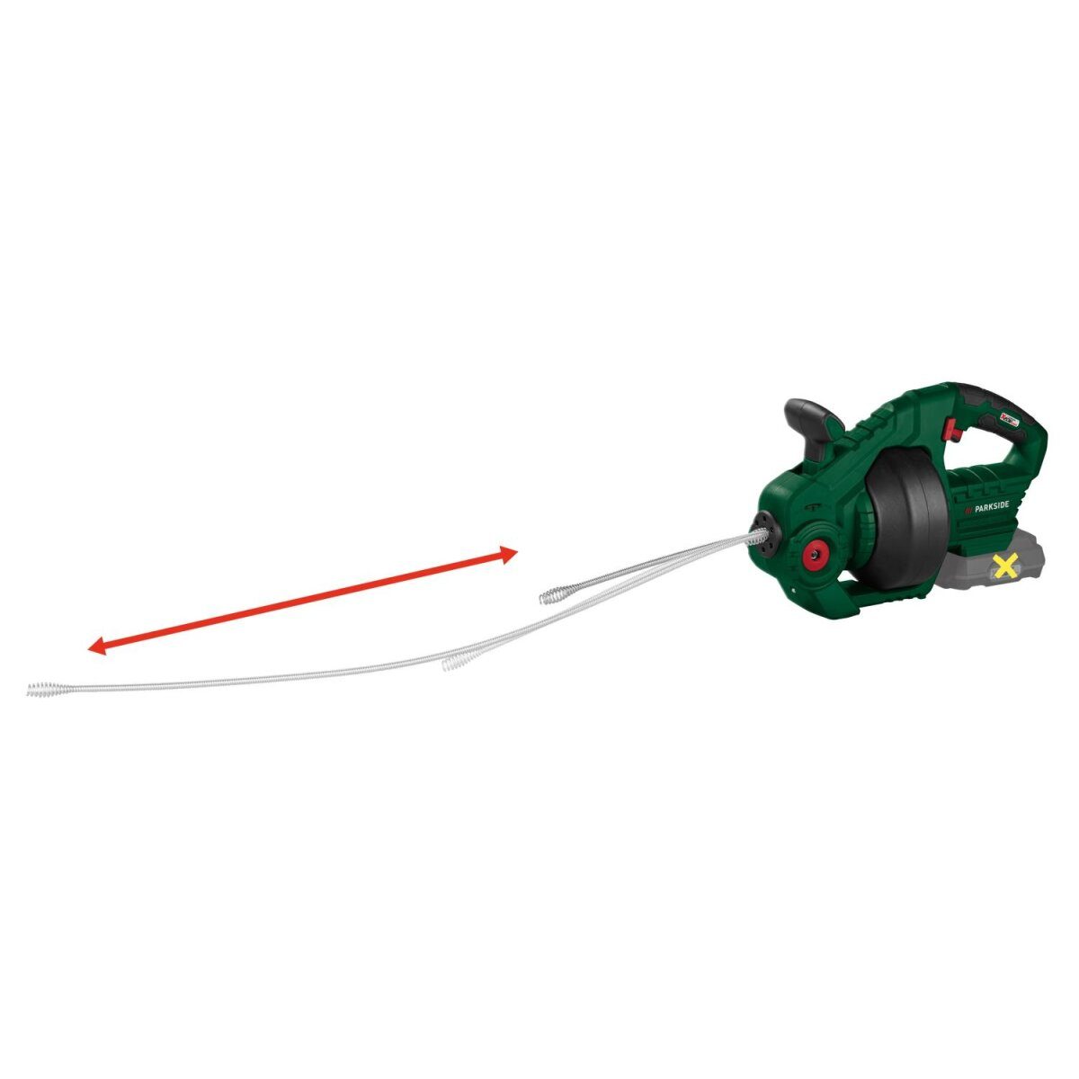 PARKSIDE® 20 V Akku-Rohrreinigungsgerät »PARRW 20-Li A1«, ohne Akku und Ladegerät