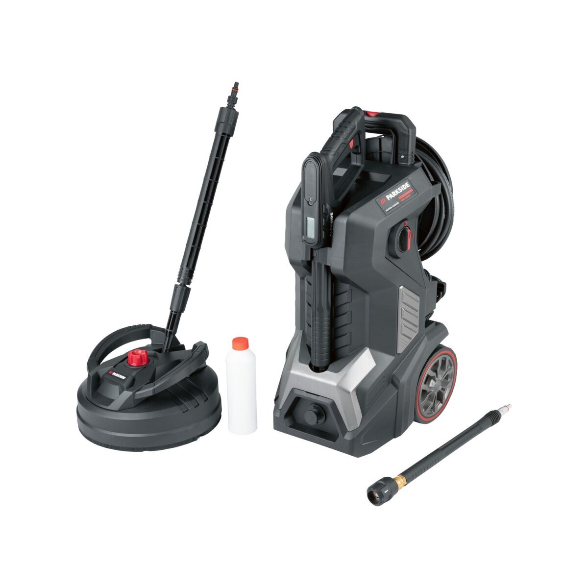 Myjka wysokociśnieniowa PARKSIDE PERFORMANCE® »PHDP 180 C2«, wyświetlacz LCD na uchwycie pistoletowym, 180 bar Myjka wysokociśnieniowa PARKSIDE PERFORMANCE® »PHDP 180 C2«, wyświetlacz LCD na uchwycie pistoletowym, 180 bar