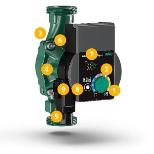 Umwälzpumpe Wilo Yonos PICO plus 25/1-4 Rp 1 4257477
