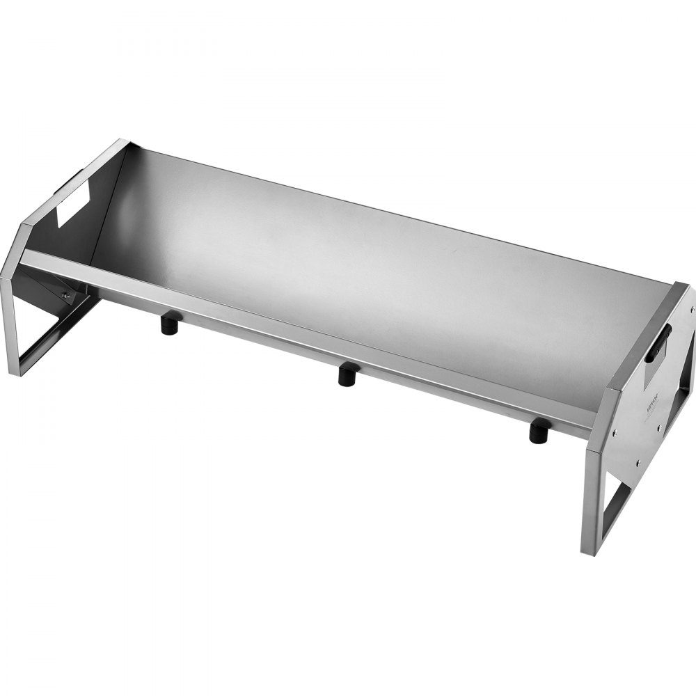 Farm Animal Feeding Trough 114 x 49 x 28 cm Feeding Rack Heavy Duty Steel Hay Rack Galvanized Steel Sheep Feeding Trough for Feeding Horses Sheep Pigsty Feeder
