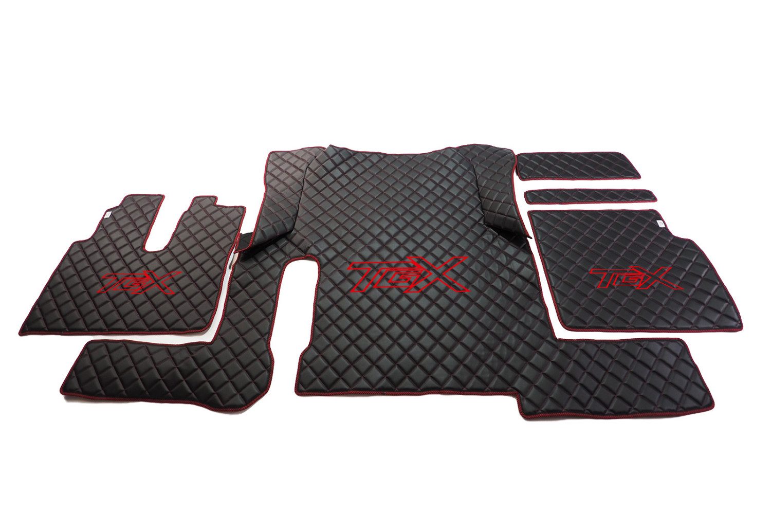 Steppteppiche + Logo TGX MAN TGX 2018–2020, 1 Schublade, Automatikgetriebe, 14 Farben