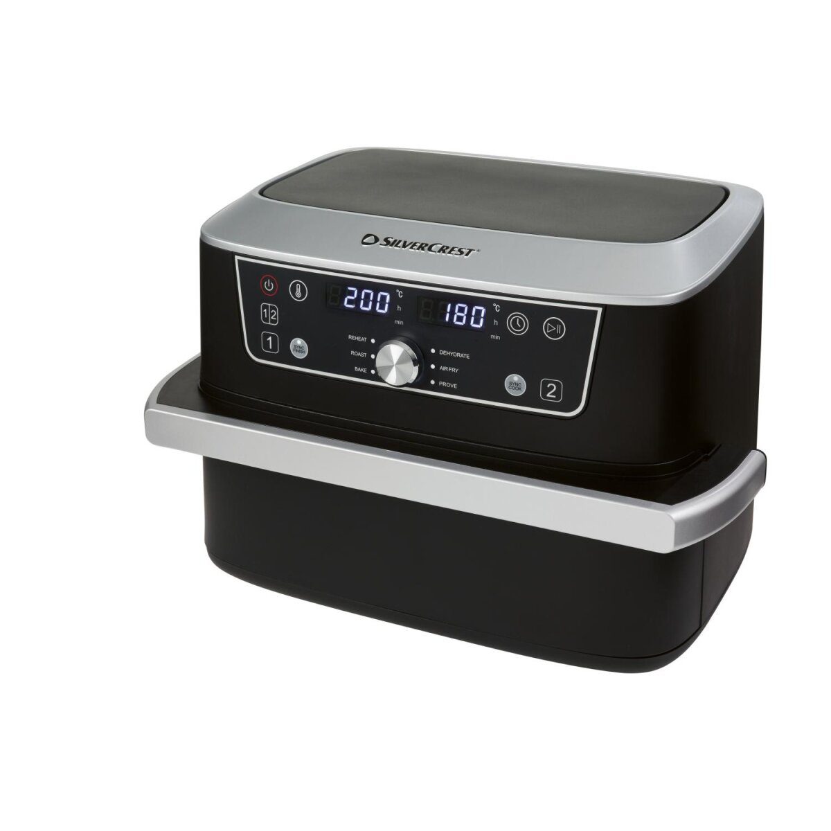 SILVERCREST® Ultrazone Airfryer »SHFDA 2600 A1«, 2x 5,5 l – Artikelnr. HT-58167