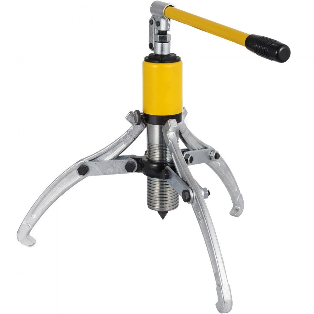 15T Hydraulic Puller, Hydraulic Wheel Hub Puller, Flywheel Puller, 3 Jaw Hydraulic Gear/Bearing/Wheel Bearing Puller, 180mm Maximum Reach, Hydraulic Bearing Puller