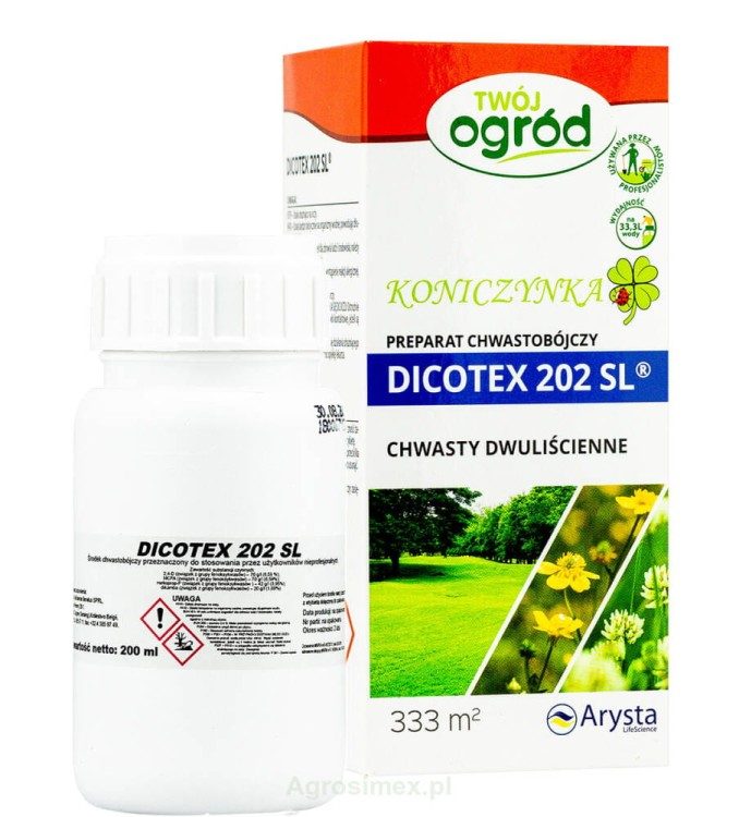 Uw tuinklaver Dicotex 202 SL 333m2 250ml