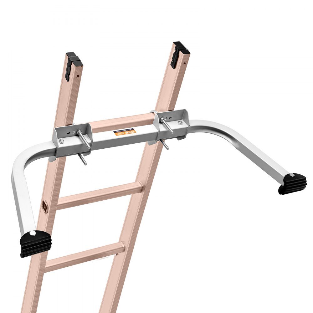 Stabilisateur d'échelle, entretoise d'échelle d'extension, accessoires robustes pour envergure/échelle murale pour gouttières, facile à utiliser et polyvalent réglable, pieds en caoutchouc antidérapants, capacité de charge : 300 lb