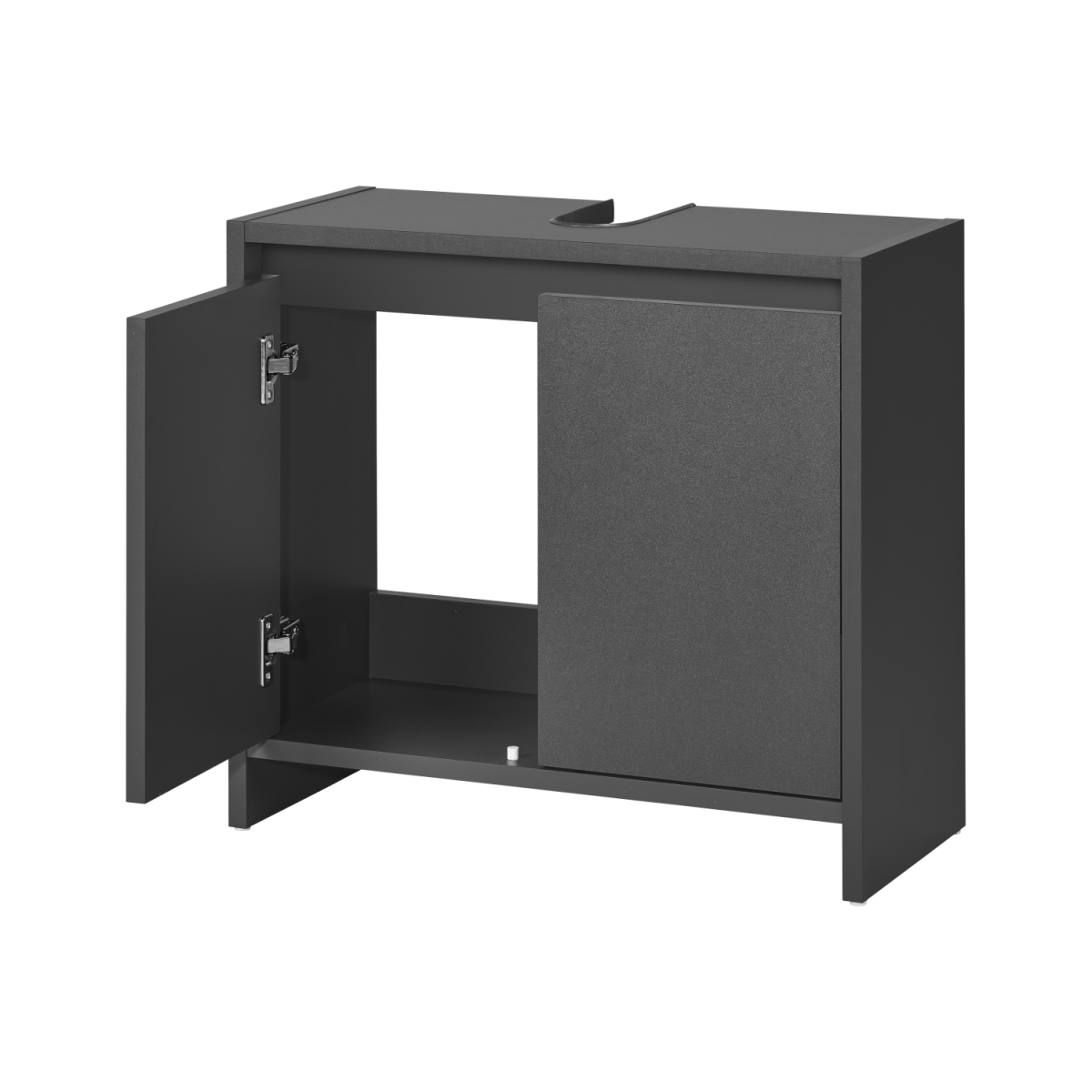 LIVARNO home Meuble vasque « Oslo » avec 2 portes, anthracite