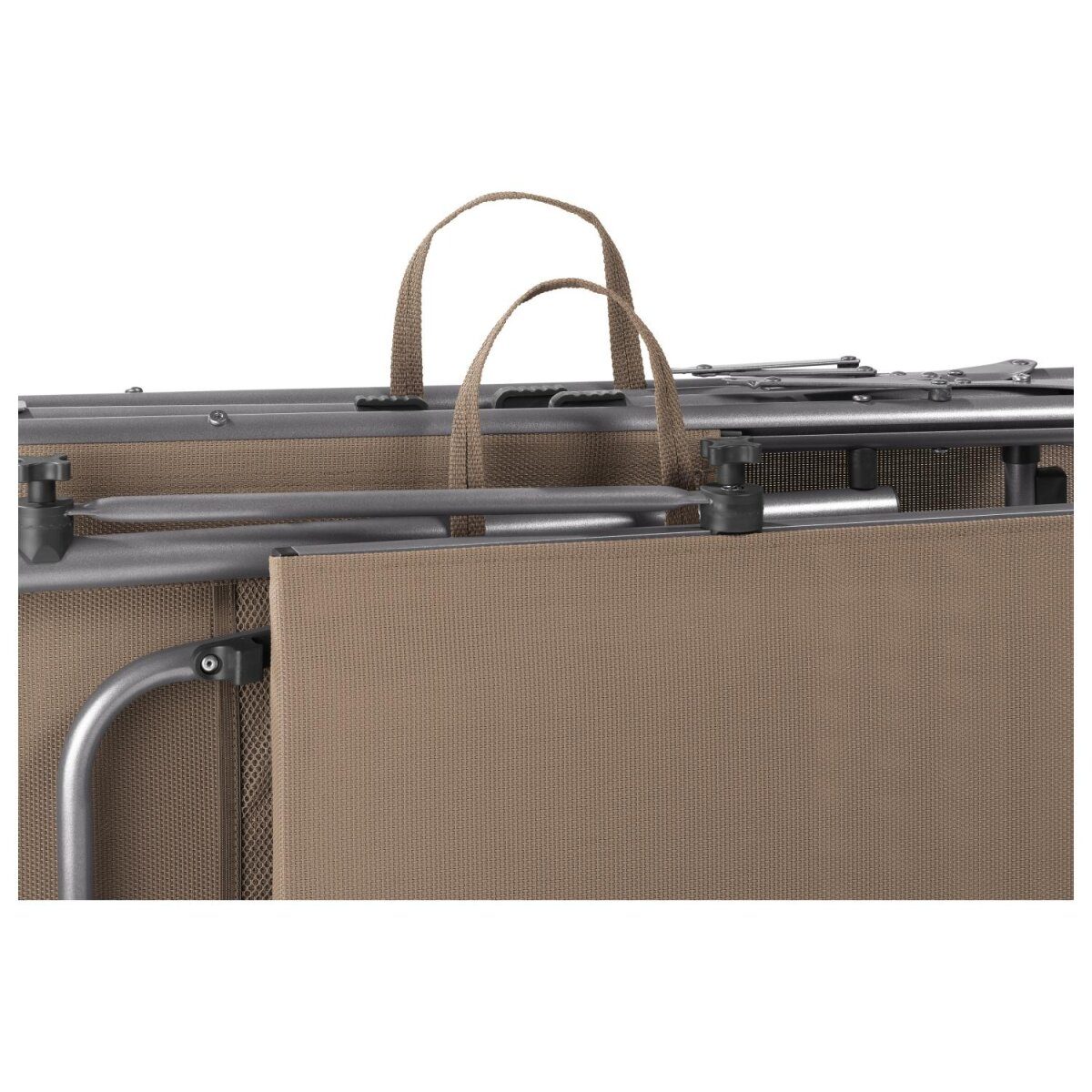 LIVARNO® chaise longue trépied en aluminium »Houston«, taupe