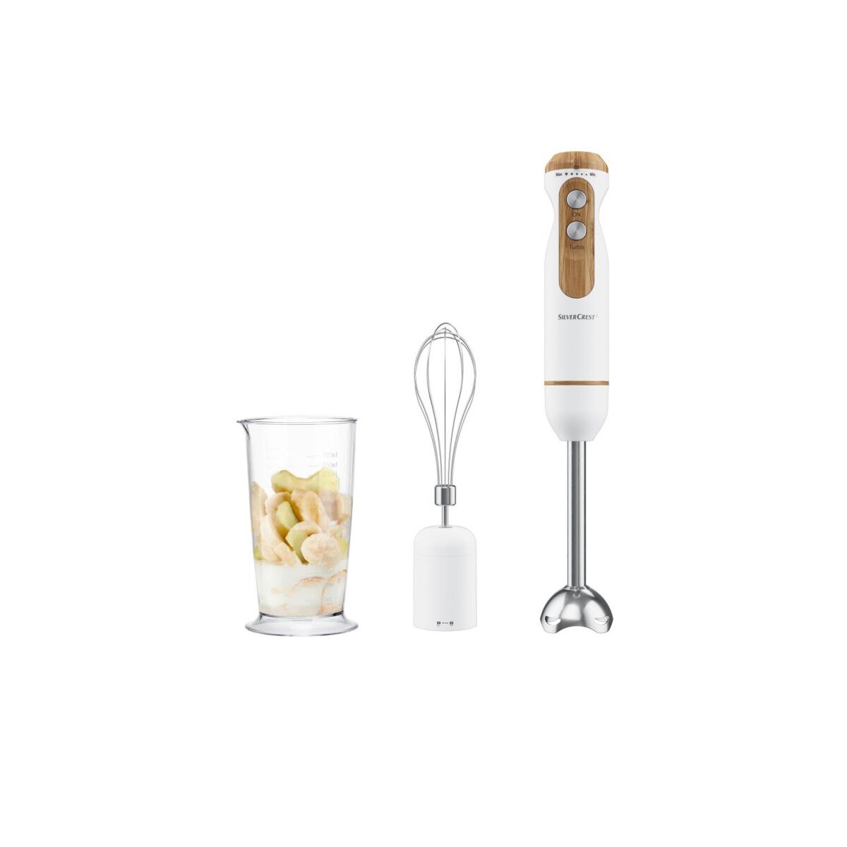 SILVERCREST® KITCHEN TOOLS hand blender set “SSSH 600 B1 / SOSSH 600 B1”, 3-in-1