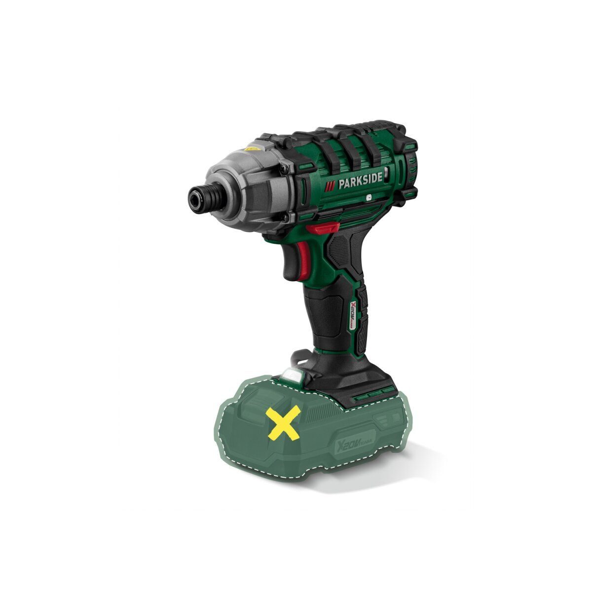 PARKSIDE 20 V accu-slagmoersleutel PDSSA 20 Li B2 - zonder accu en oplader