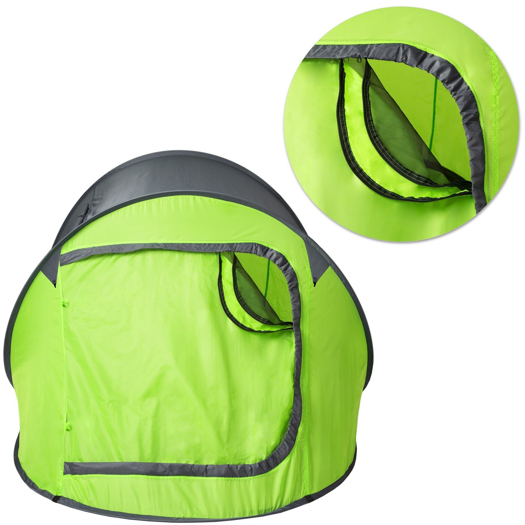 Pop-up-Zelt Automatikzelt Camping Strand Trekkingzelt 2 Personen