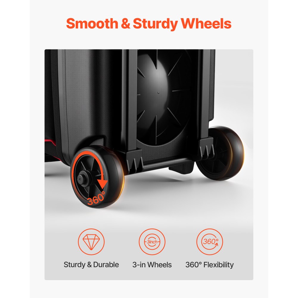 Bowlingbaltas voor 3 ballen met dubbele wielen en apart compartiment voor schoenen (tot US maat 16) en extra groot accessoirevak, uittrekbaar handvat uitschuifbaar tot 105 cm Zwart + Rood Bowlingbaltas voor 3 ballen met dubbele wielen en apart compartiment voor schoenen (tot US maat 16) en extra groot accessoirevak, uittrekbaar handvat uitschuifbaar tot 105 cm Zwart + Rood