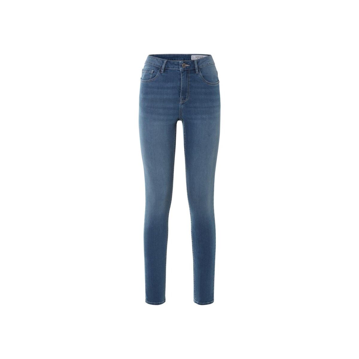 Damenjeans, Super Skinny Fit, normale Leibhöhe
