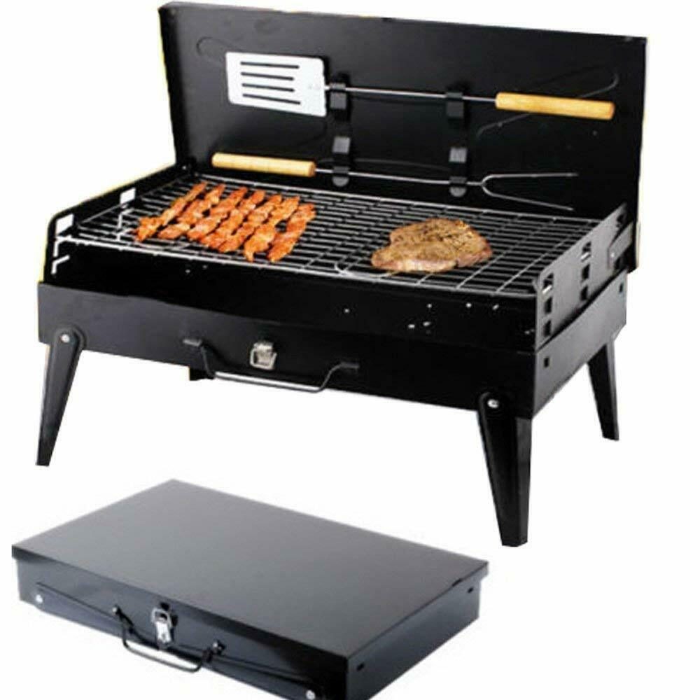 Campinggrill, houtskoolgrill, opvouwbare grill, picknickgrill, draagbare tuingrill op het terras