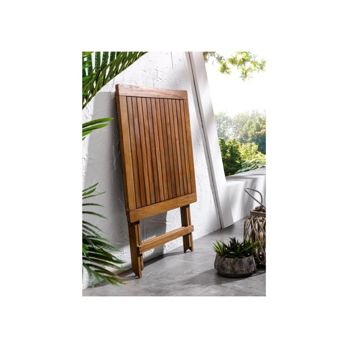 LIVARNO HOME folding table “SEVILLA”, made of oil-stained acacia wood